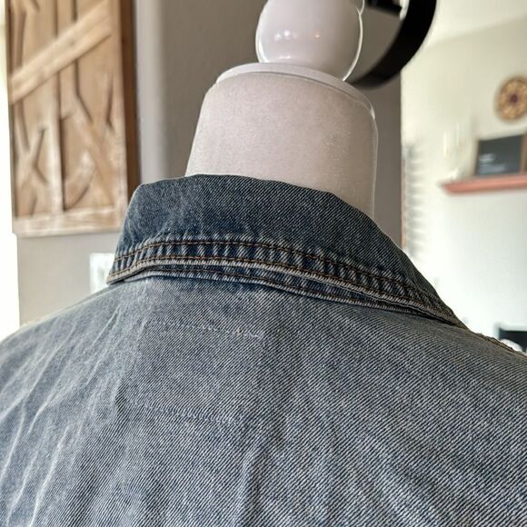 Cotton On Denim Seattle Tucker Jean Jacket S Cotton Vintage Inspired Lightweight - Picture 9 of 13